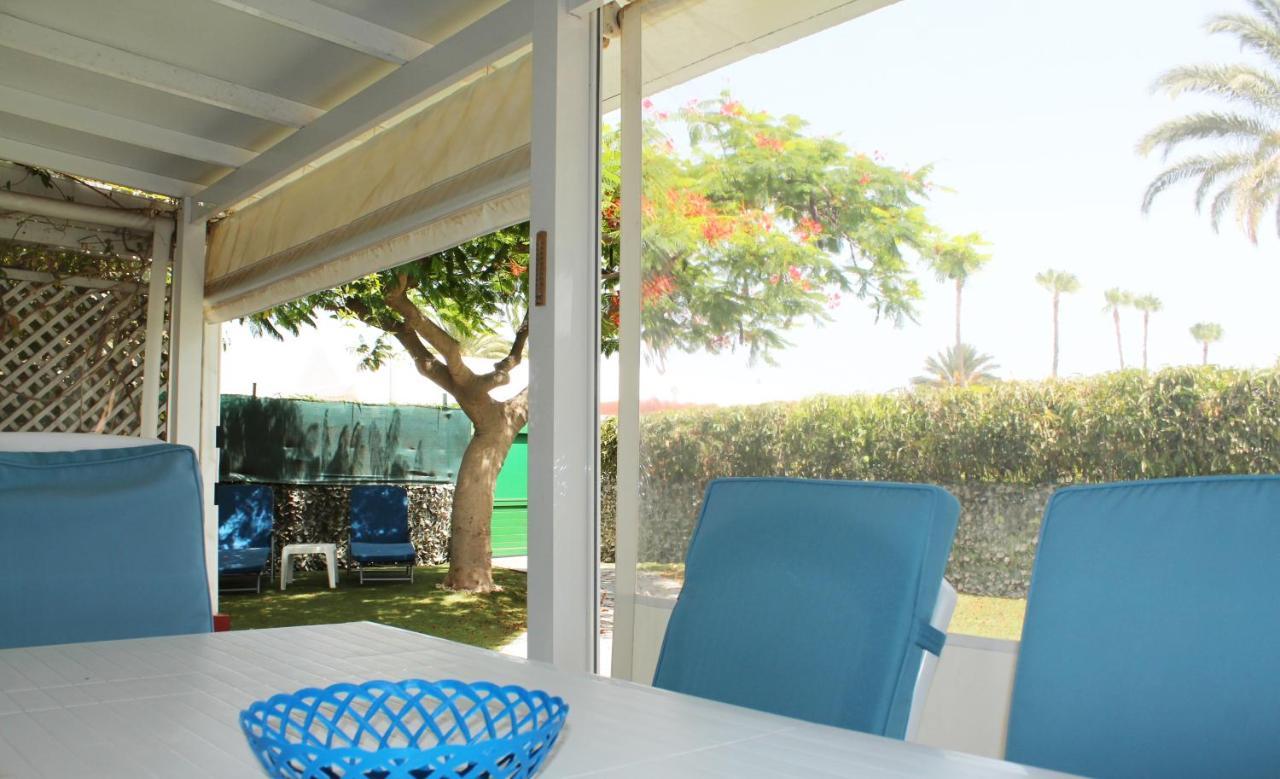 Albaricoques Vivac Bungalow San Bartolomé Exterior foto